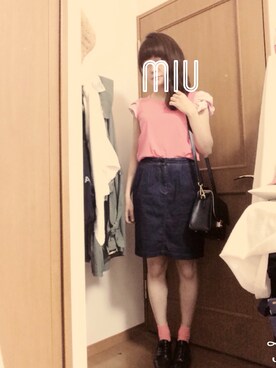 miuさん（レディース・156cm）の春コーディネート