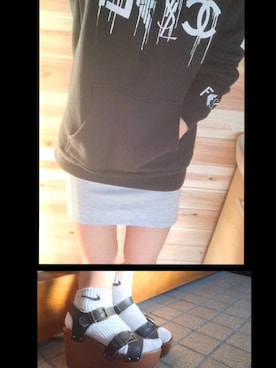 「厚底」｜Ayaさん（レディース・160cm）の春コーディネート