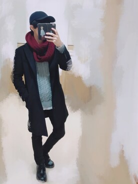 NAOさん(メンズ・170cm)の冬コーディネート