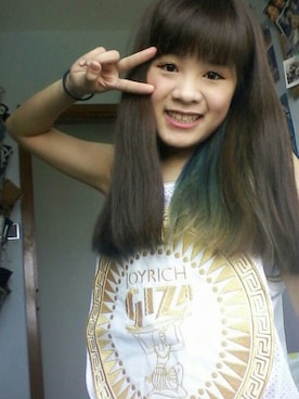 「JOYRICH」｜「アイテム（ジャージ）」を使った、WongTszYanさん（レディース・157cm）の夏コーディネート