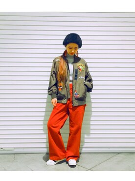 eriiyさんの（Stussy Women | ステューシーウィメン）を使ったコーディネート