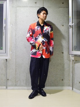 「DAMIR DOMA（ダミール・ドーマ）のアイテム」を使った、よしきさん（メンズ・170cm）の夏コーディネート