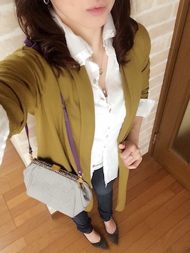 「PACO POVEDA（パコポベダ）のアイテム」を使った、n@oさん（レディース・160cm）の秋コーディネート