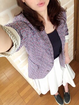 「MAISON SCOTCH（メゾンスコッチ）のアイテム（ジャケット/アウター）」を使った、n@oさん（レディース・160cm）の冬コーディネート