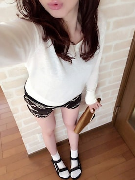 「くつした」｜「アイテム（その他）」を使った、n@oさん（レディース・160cm）の夏コーディネート