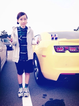 「SEVENDAYS=SUNDAY（セブンデイズサンデイ）のアイテム（チノパンツ）」を使った、ちぇるさん（レディース・151cm）の春コーディネート