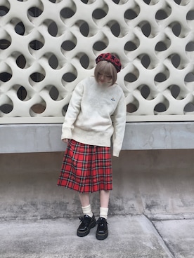 「青文字系」｜古関れんさん（レディース・160cm）の秋コーディネート