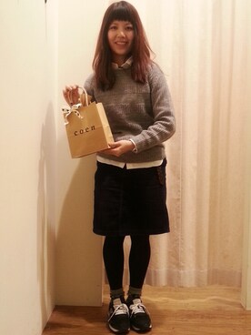 やっしーさん（レディース・154cm）の冬コーディネート