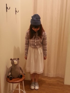 やっしーさん（レディース・154cm）の冬コーディネート