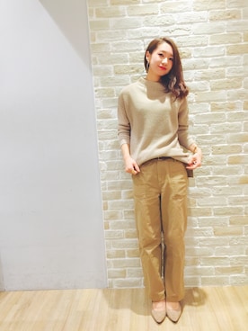 serina  mitsuiさん（レディース・163cm）の冬コーディネート