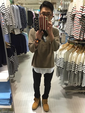「CUNE（キューン）のアイテム（雑貨/ホビー）」を使った、Yuuki さん（メンズ・170cm）の春コーディネート
