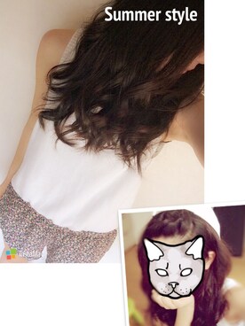 「BACKS（バックス）のアイテム」を使った、yukoさん（メンズ・170cm）の夏コーディネート