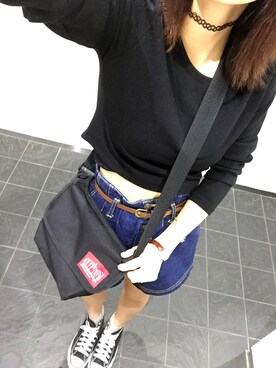 「Manhattan Portage」｜アヤさん（レディース・162cm）の春コーディネート
