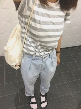 アヤさん(レディース・162cm)の夏コーディネート