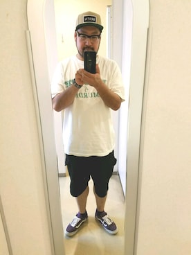 「DEADLINE（デッドライン）のアイテム」を使った、rinosmanさん（メンズ・179cm）の夏コーディネート