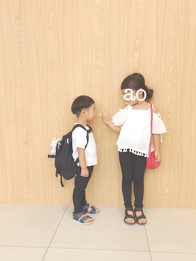 *aoさん(キッズ・100cm)の夏コーディネート