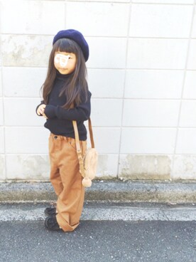 *aoさん（キッズ・100cm）の秋コーディネート