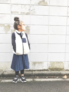 アウトドア系ボアベストを使った人気ファッションコーディネート Wear