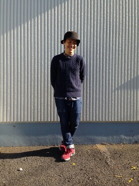 yuyaさん（メンズ・164cm）の冬コーディネート