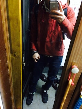 「Paul Smith（ポールスミス）のアイテム（デニムパンツ、ブルー系）」を使った、ひさん（メンズ・169cm）の秋コーディネート