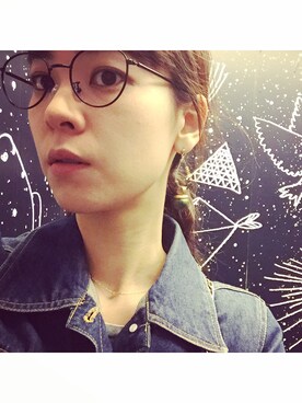 「アイテム（ピアス（両耳用））」を使った、菅千代美(すがちよみ)さん（レディース・170cm・30代）の春コーディネート