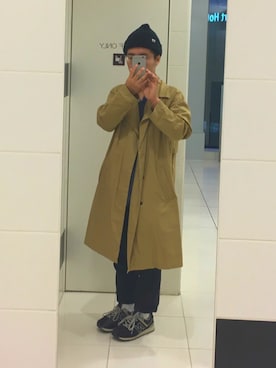 「SEVENDAYS=SUNDAY（セブンデイズサンデイ）のアイテム（チノパンツ）」を使った、みなとさん（メンズ・165cm）の秋コーディネート