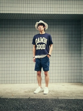 Yugo Yoshidaさん（メンズ・169cm）の夏コーディネート