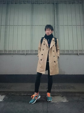 Yugo Yoshidaさん（メンズ・169cm）の冬コーディネート