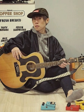 「Kinetics（キネティクス）のアイテム」を使った、Yugo Yoshidaさん（メンズ・169cm）の冬コーディネート