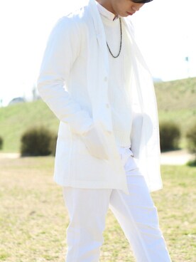 「アイテム（その他アウター）」を使った、タクヤさん（メンズ・172cm・20代）の春コーディネート