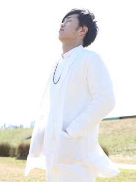 「アイテム（その他アウター）」を使った、タクヤさん（メンズ・172cm・20代）の春コーディネート