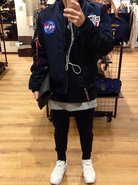 「BILLIONAIRE BOYS CLUB（ビリオネア・ボーイズ・クラブ）のアイテム（その他アウター）」を使った、Ellery_さん（メンズ・170cm）の春コーディネート