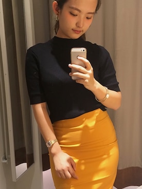 「H&M（エイチ・アンド・エム）のアイテム（腕時計）」を使った、ＡＹＵＭＩさん（レディース・158cm）の夏コーディネート