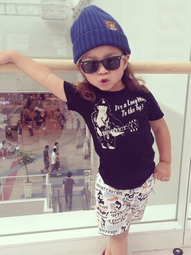 hysboyxslygirlさん（キッズ・100cm）の夏コーディネート