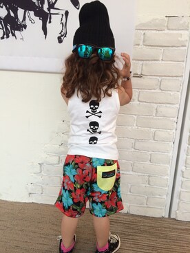 hysboyxslygirlさん（キッズ・100cm）の夏コーディネート