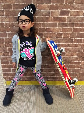 hysboyxslygirlさん(キッズ・100cm)の秋コーディネート