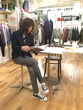 「原宿」｜takamoriさん（レディース・158cm）の秋コーディネート