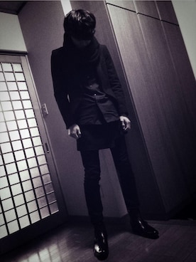 「KATHARINE HAMNETT LONDON （キャサリンハムネットロンドン）のドレスシューズ（ドレスシューズ、ブラック系）」を使った、kojitarosさん（メンズ）の春コーディネート