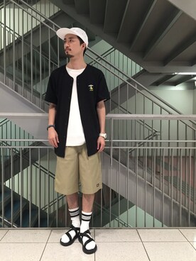 Takahiro_miwaさん（メンズ・180cm）の夏コーディネート