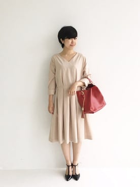 「アイテム（イヤリング）」を使った、tama_hacoさん（レディース・160cm・20代）の夏コーディネート