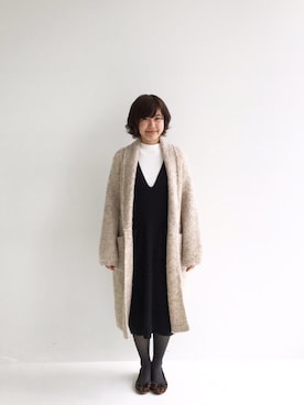 「アイテム（バレエシューズ）」を使った、tama_hacoさん（レディース・160cm・20代）の秋コーディネート