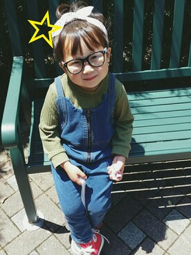 「BEAMS BOY（ビームスボーイ）のアイテム（財布/小物）」を使った、sosunnさん（キッズ・90cm）の春コーディネート