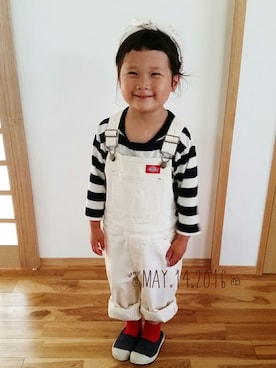 「BEAMS BOY（ビームスボーイ）のアイテム（財布/小物）」を使った、sosunnさん（キッズ・90cm）の春コーディネート