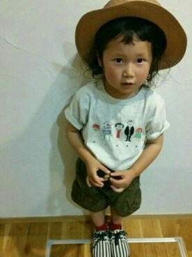 sosunnさん（キッズ・100cm）の夏コーディネート