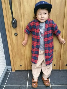 sosunnさん（キッズ・100cm）の秋コーディネート