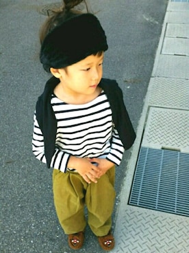 sosunnさん（キッズ・100cm）の秋コーディネート