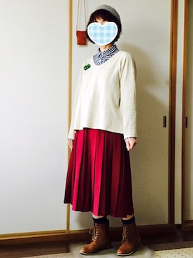 「しまむらコーデ」｜うた♪さん（レディース・163cm）の秋コーディネート