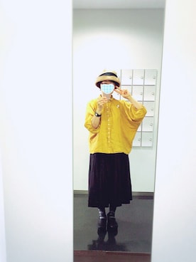 「ラブ＆ピース2016」｜「アイテム（アクセサリー）」を使った、うた♪さん（レディース・163cm）の秋コーディネート