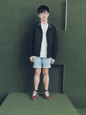 「wearsg」｜「アイテム（ジャケット/アウター）」を使った、Gerald Chooさん（メンズ・172cm）の秋コーディネート