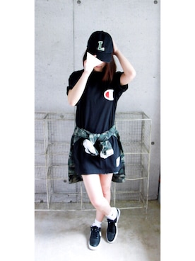 トレンド服のイタフラさん（レディース・153cm）の夏コーディネート